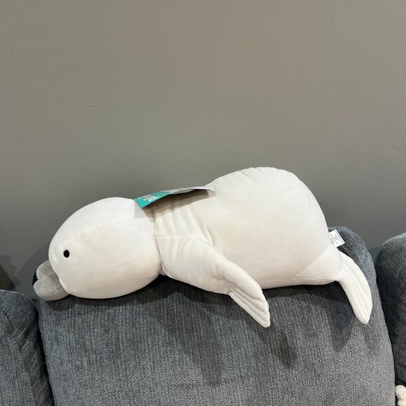 BNWT Pillowfort Seal Weighted Plush Stuffed Animal - RETIRED DISCONTINUED HTF - Picture 1 of 8